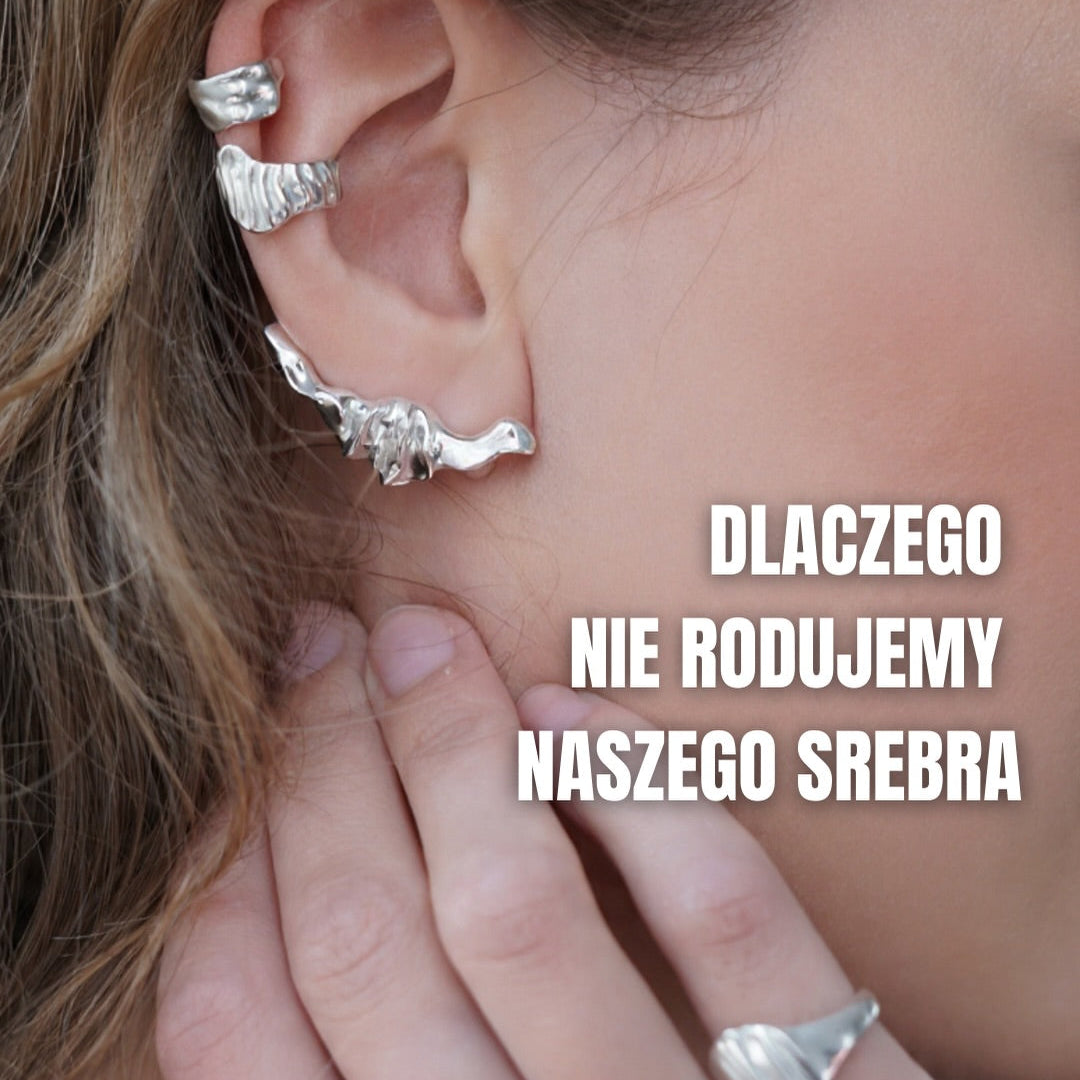 Nierodowane srebro 925 — naturalny ciepły odcień biżuterii Marai
