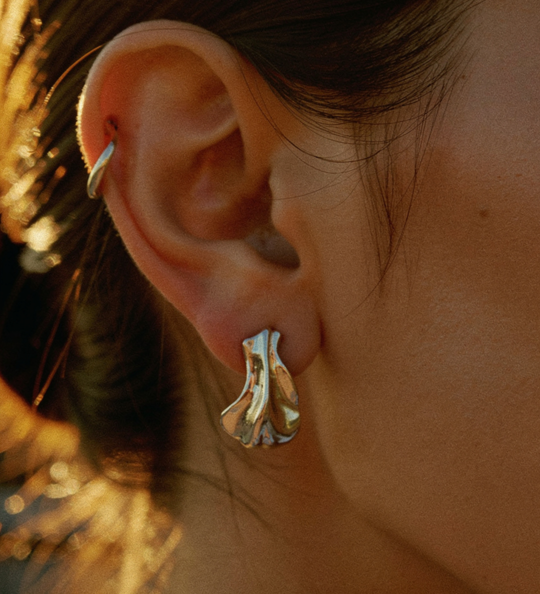 No Regrets Silver Earrings
