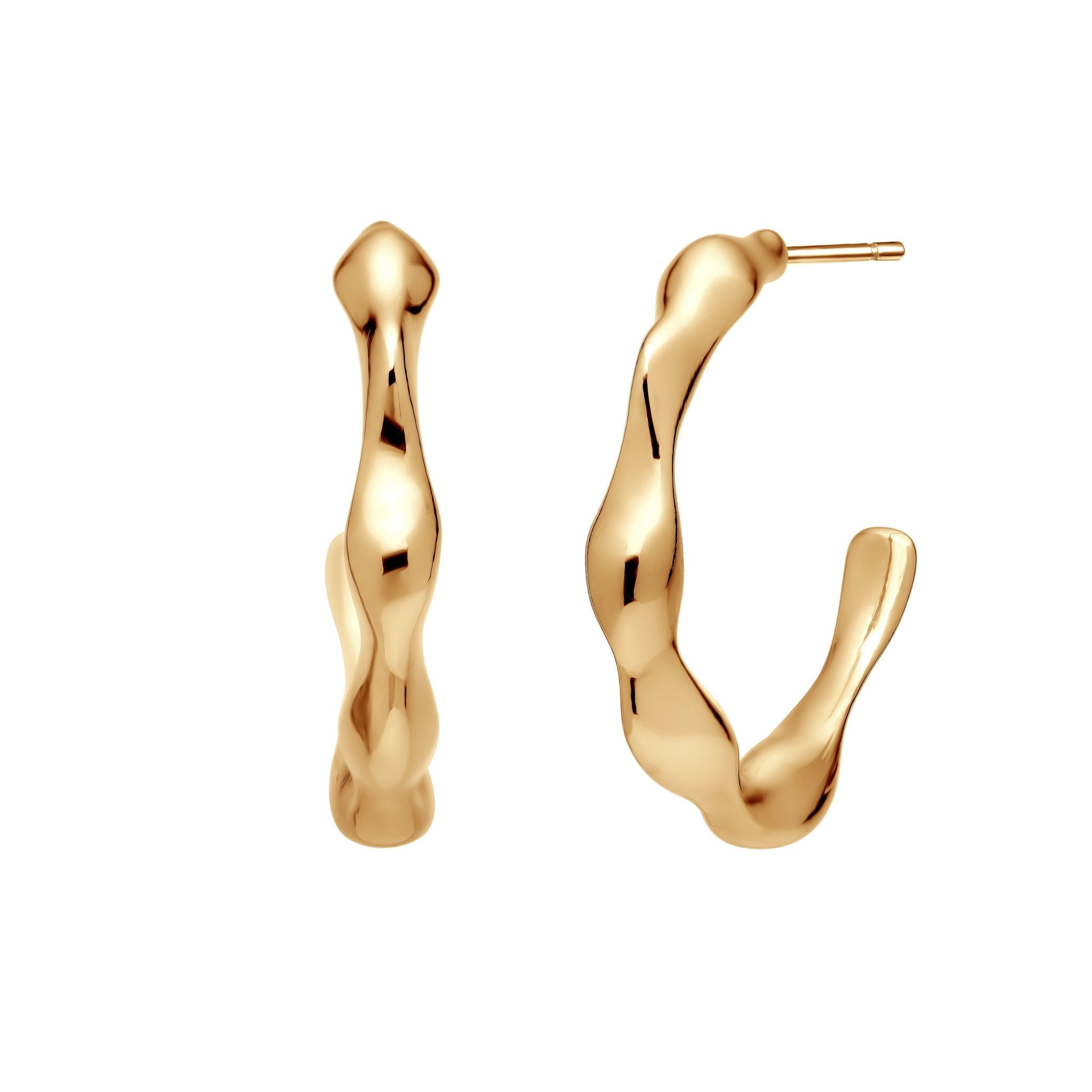  - kolczyki Beach Therapy Gold - Marai Jewelry