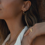  - kolczyki Beach Therapy Gold - Marai Jewelry