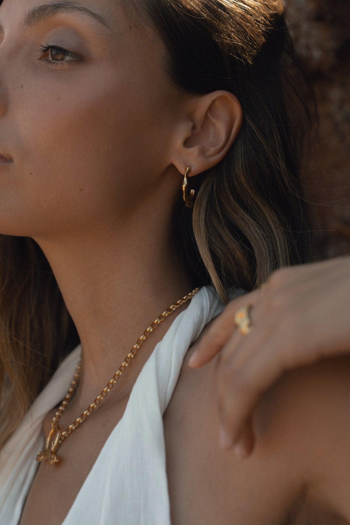  - kolczyki Beach Therapy Gold - Marai Jewelry