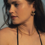  - kolczyki Bonfire Secrets Gold - Marai Jewelry