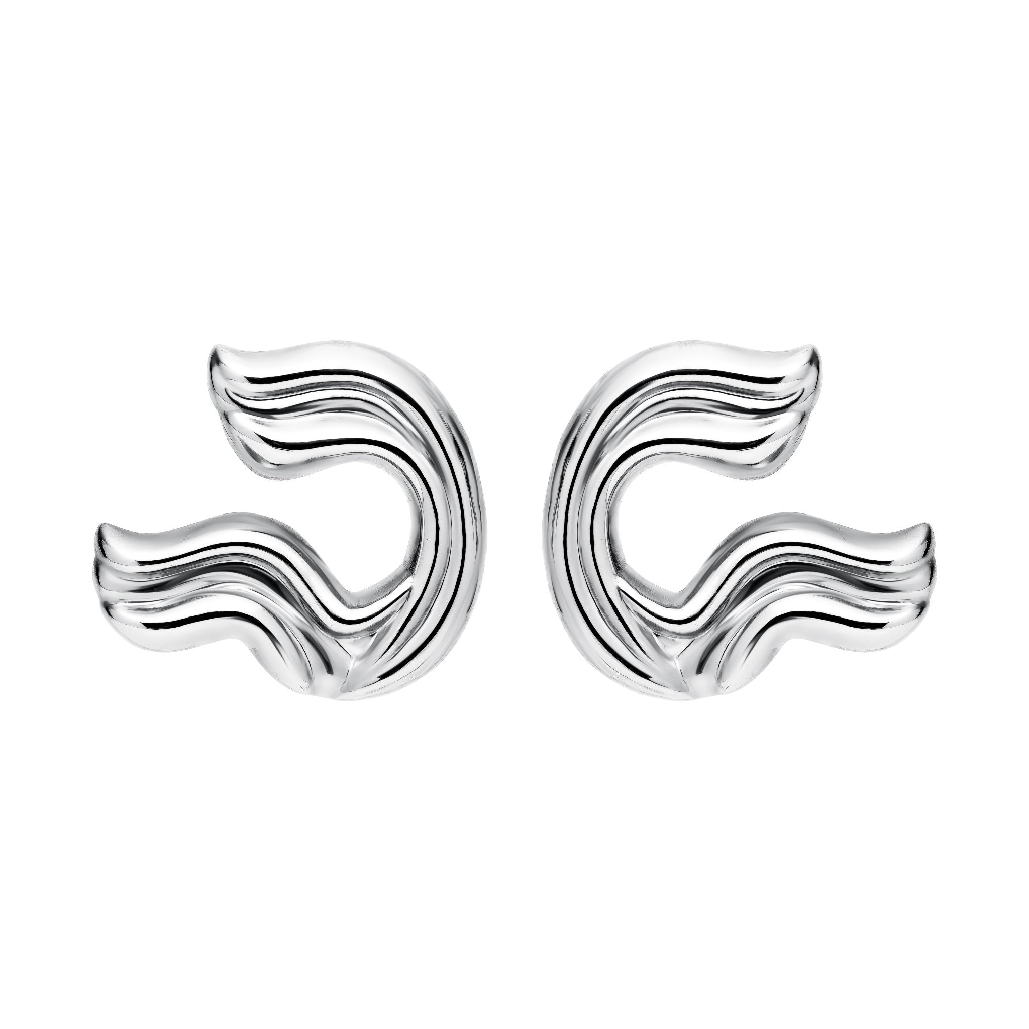  - kolczyki Bonfire Secrets Silver - Marai Jewelry