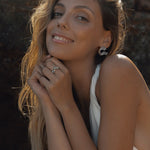  - kolczyki Bonfire Secrets Silver - Marai Jewelry