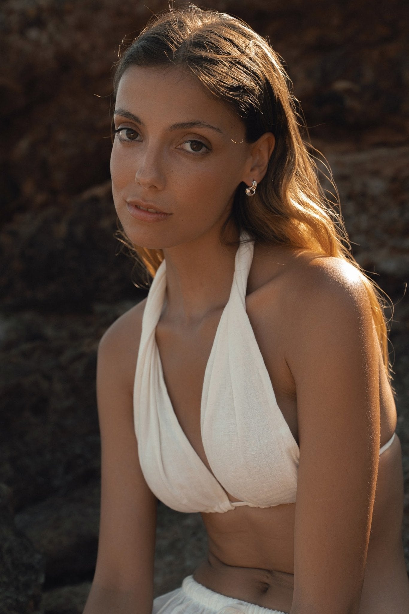  - kolczyki Boss Babe Silver - Marai Jewelry