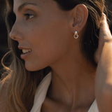  - kolczyki Boss Babe Silver - Marai Jewelry