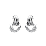  - kolczyki Boss Babe Silver - Marai Jewelry