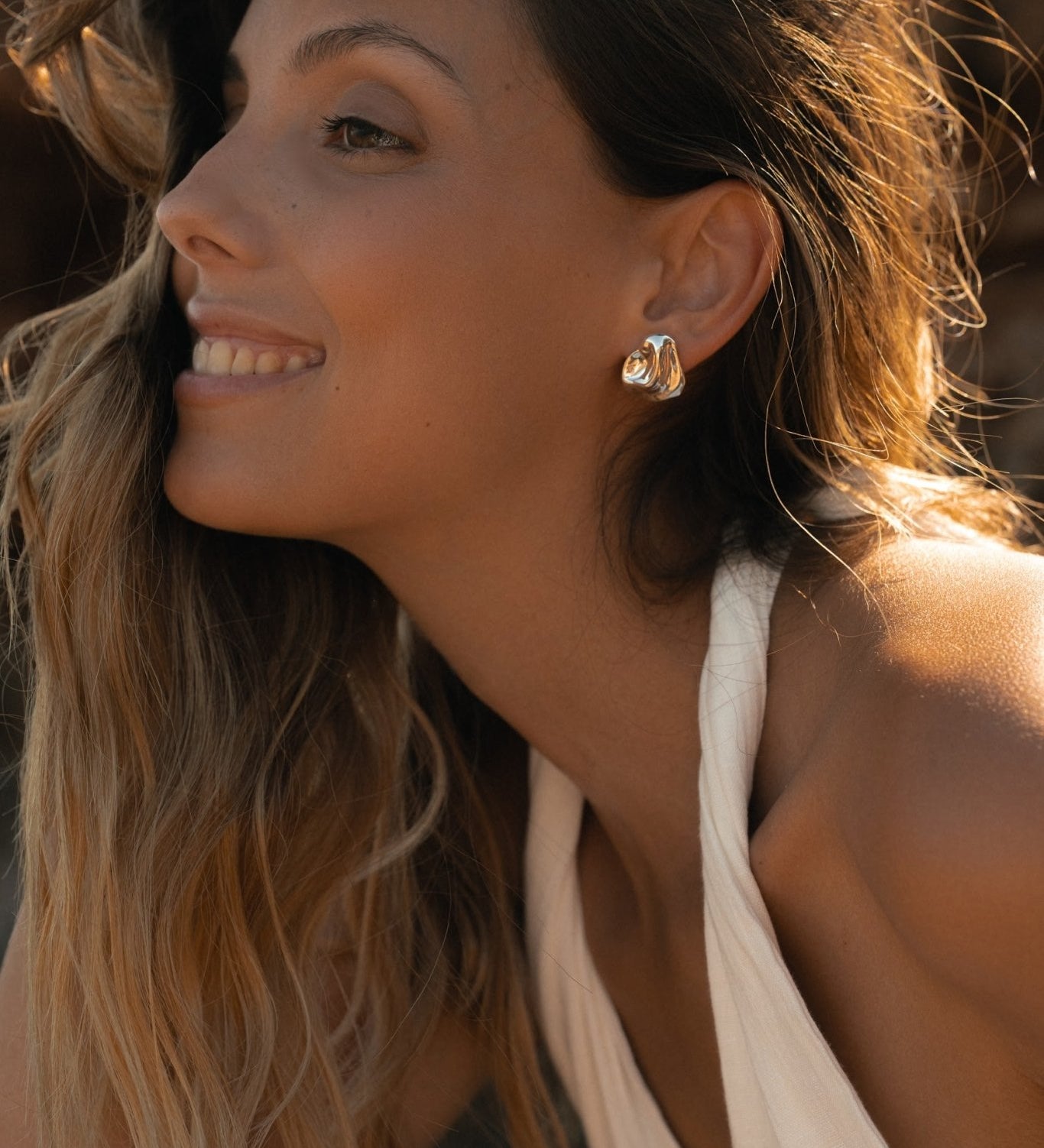  - kolczyki Glory Days Silver - Marai Jewelry