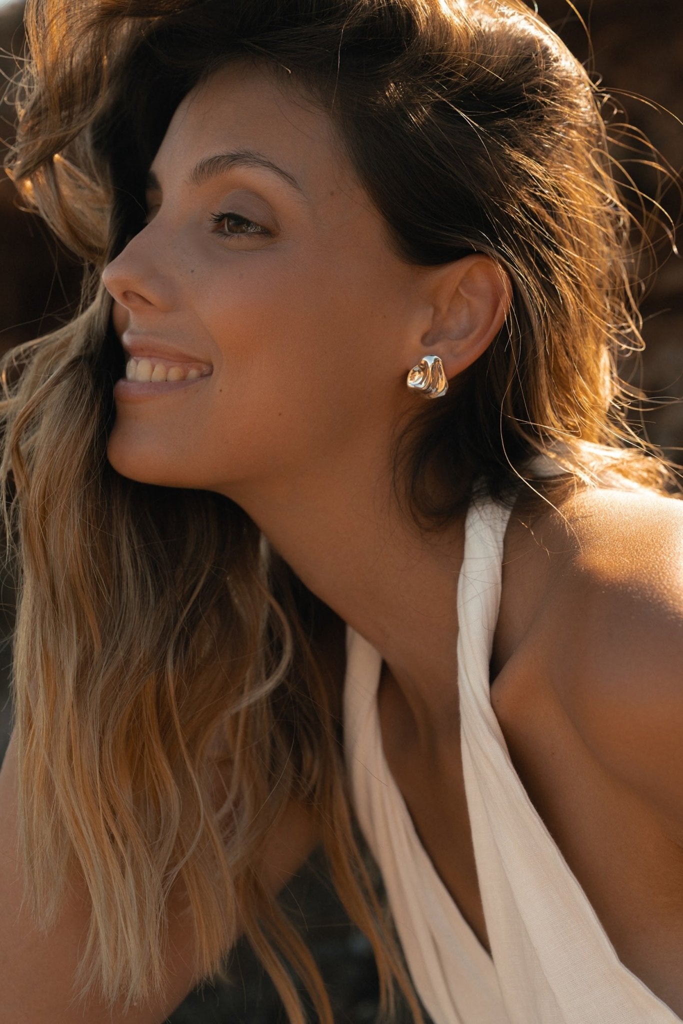  - kolczyki Glory Days Silver - Marai Jewelry