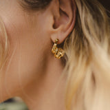  - kolczyki Golden Hour Gold - Marai Jewelry