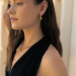  - kolczyki Golden Hour Gold - Marai Jewelry