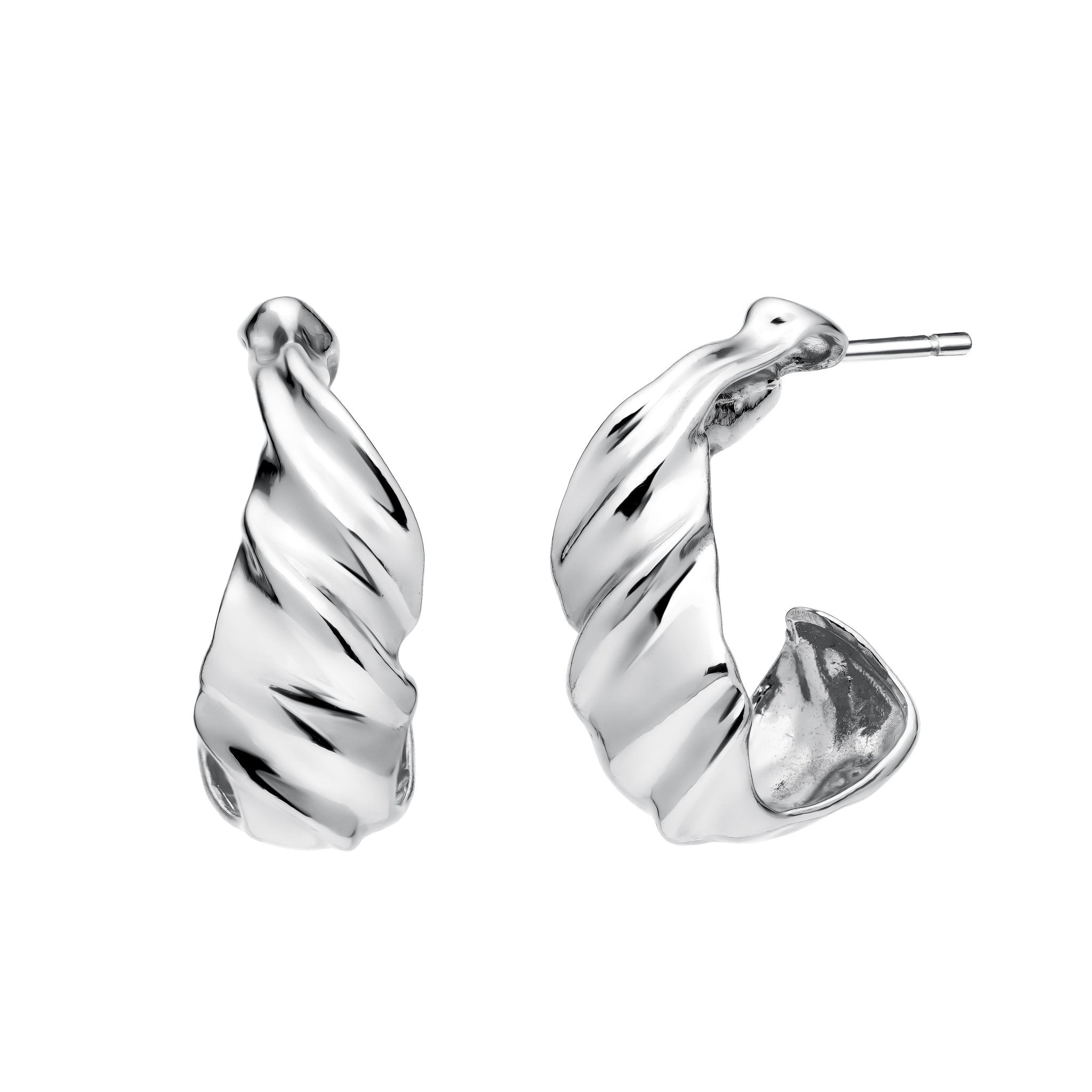  - kolczyki Golden Hour Silver - Marai Jewelry