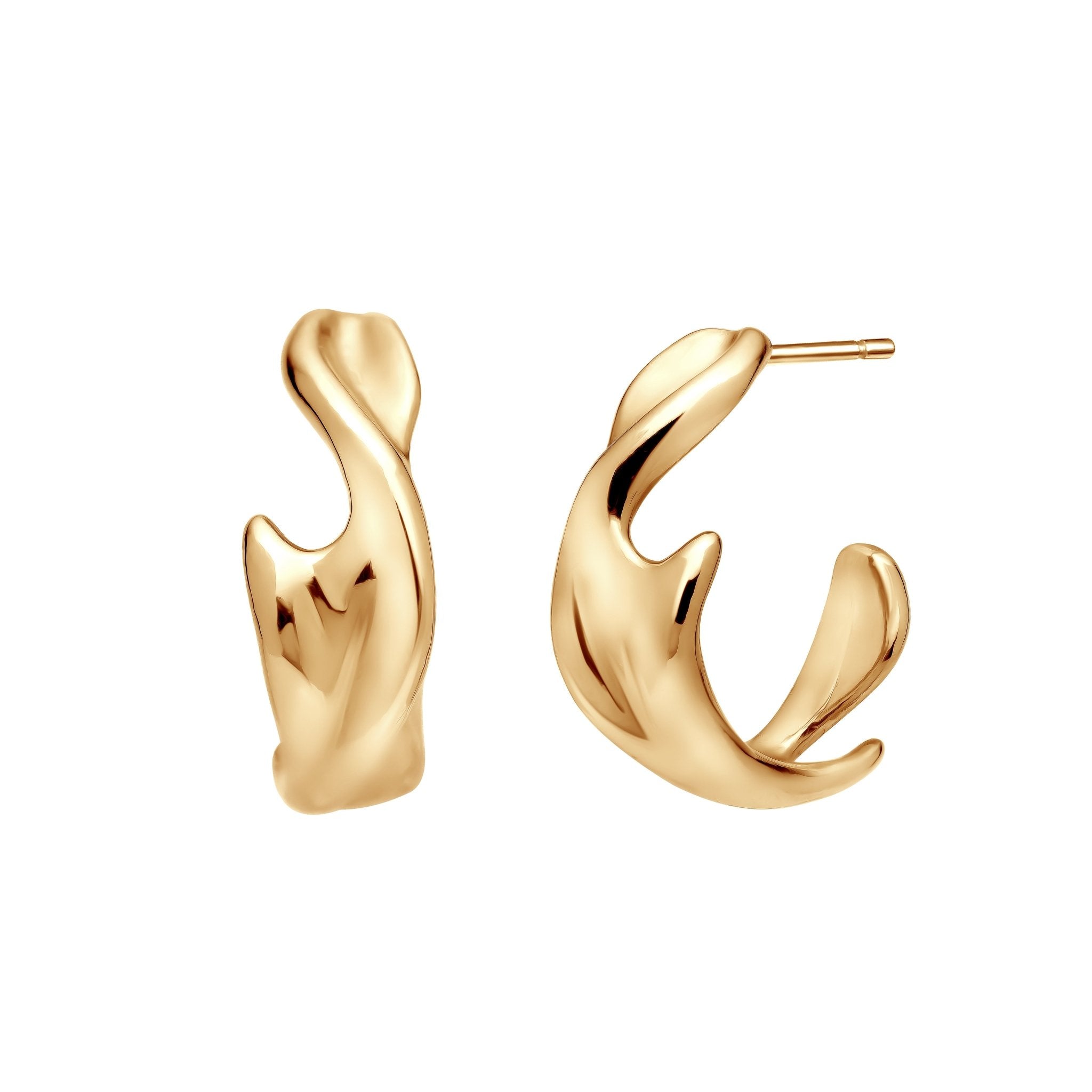  - kolczyki Hot Mess Gold - Marai Jewelry