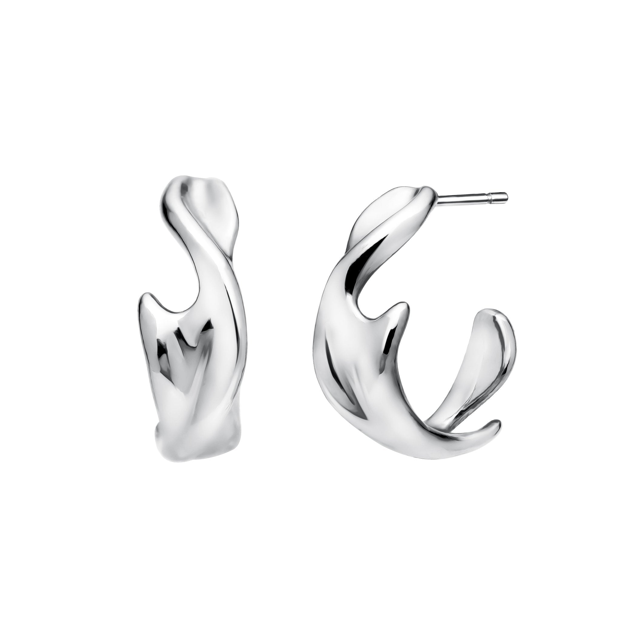  - kolczyki Hot Mess Silver - Marai Jewelry