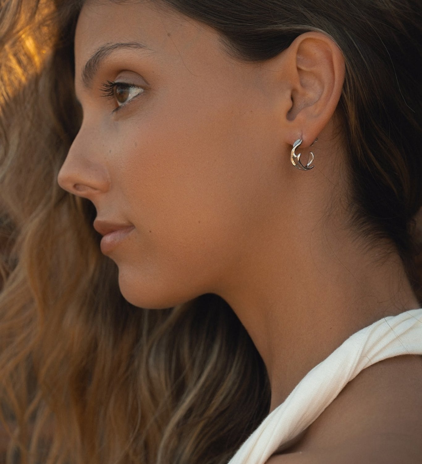  - kolczyki Hot Mess Silver - Marai Jewelry