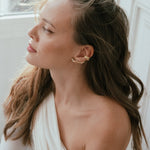  - kolczyki MAGMA gold - Marai Jewelry