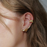  - kolczyki MAGMA gold - Marai Jewelry