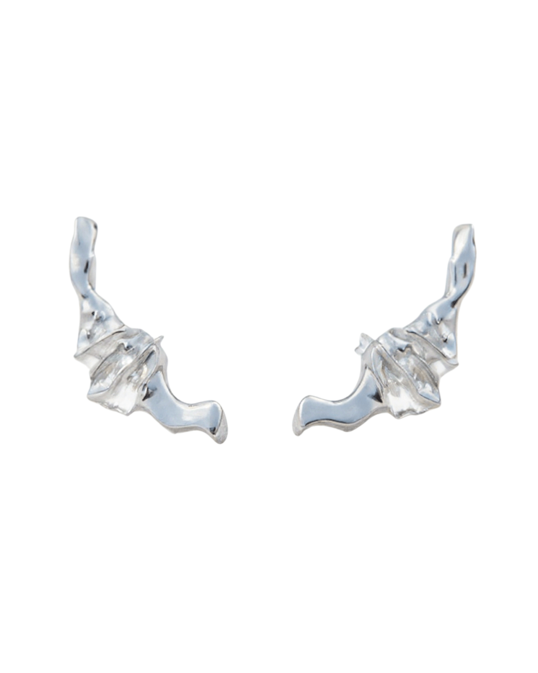  - kolczyki MAGMA silver - Marai Jewelry