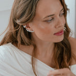  - kolczyki MAGMA silver - Marai Jewelry