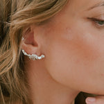  - kolczyki MAGMA silver - Marai Jewelry