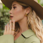  - kolczyki No Regrets Gold - Marai Jewelry