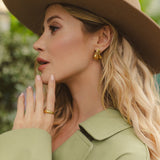  - kolczyki No Regrets Gold - Marai Jewelry