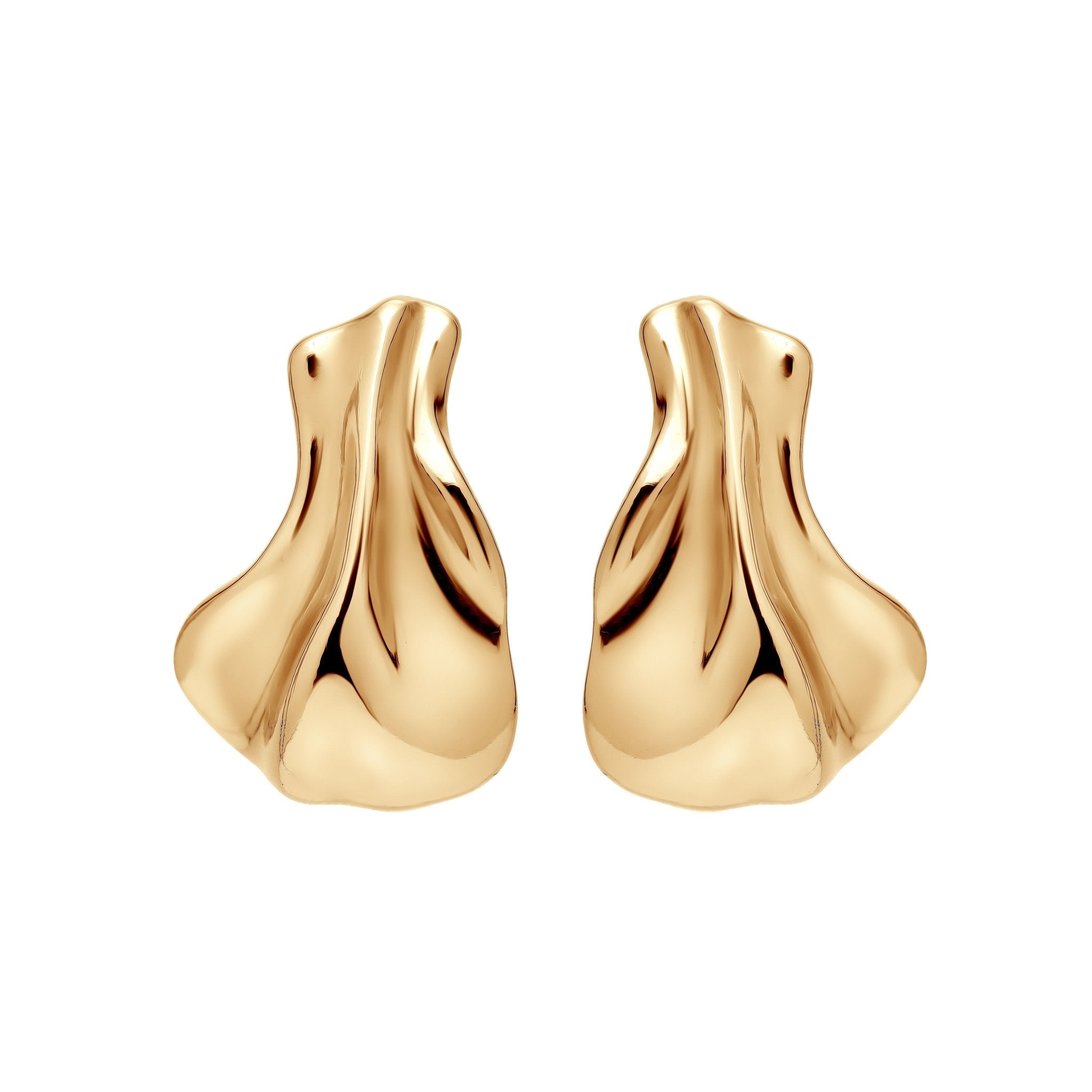  - kolczyki No Regrets Gold - Marai Jewelry