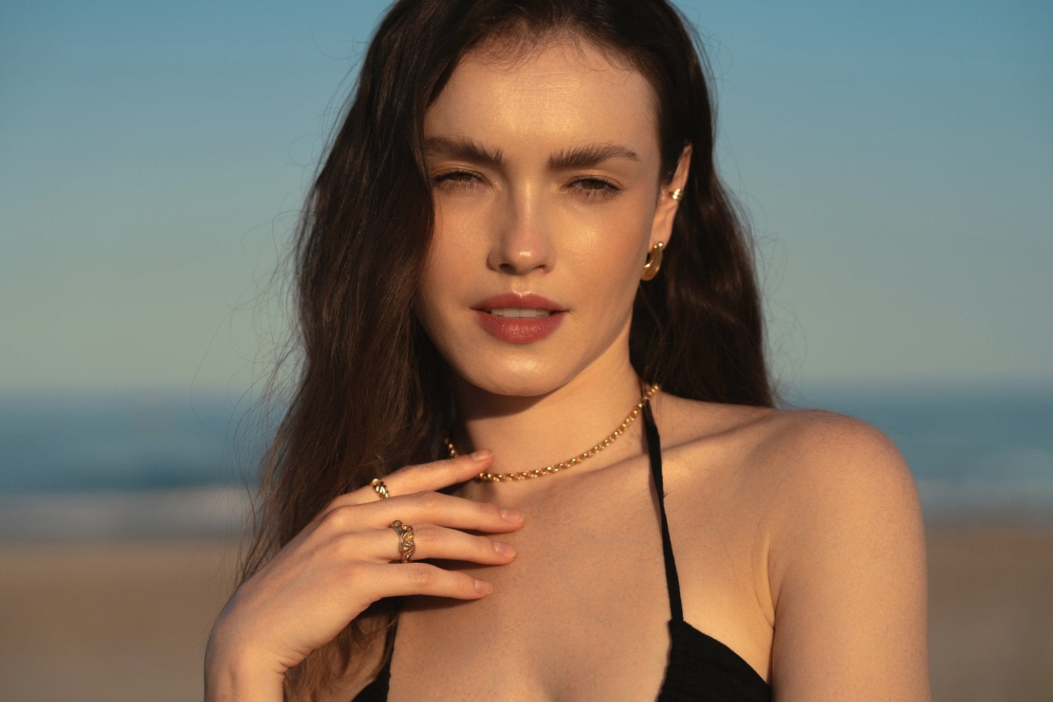  - kolczyki No Regrets Gold - Marai Jewelry