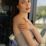  - kolczyki Pinky Promise Gold - Marai Jewelry