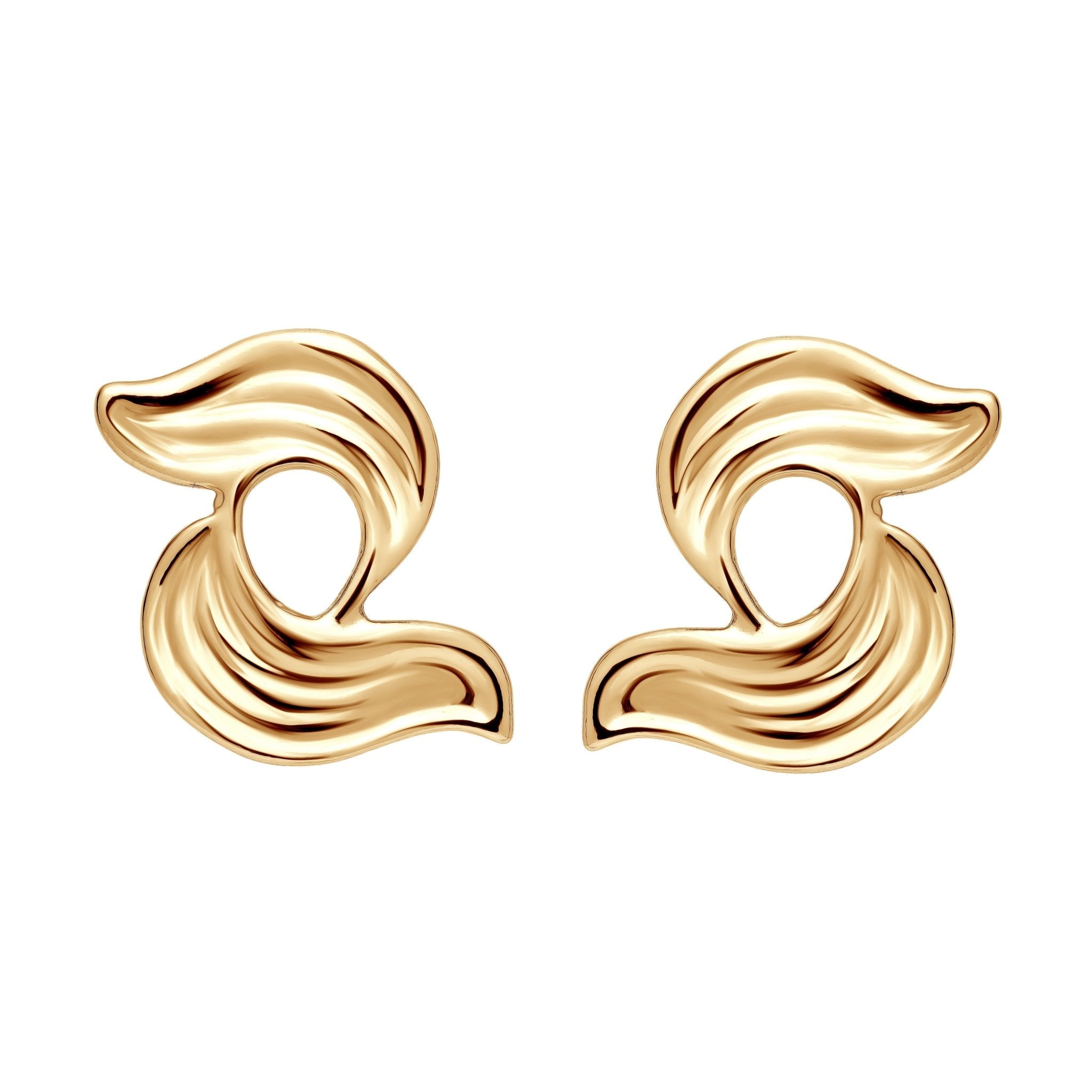  - kolczyki Pinky Promise Gold - Marai Jewelry