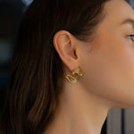  - kolczyki Pinky Promise Gold - Marai Jewelry