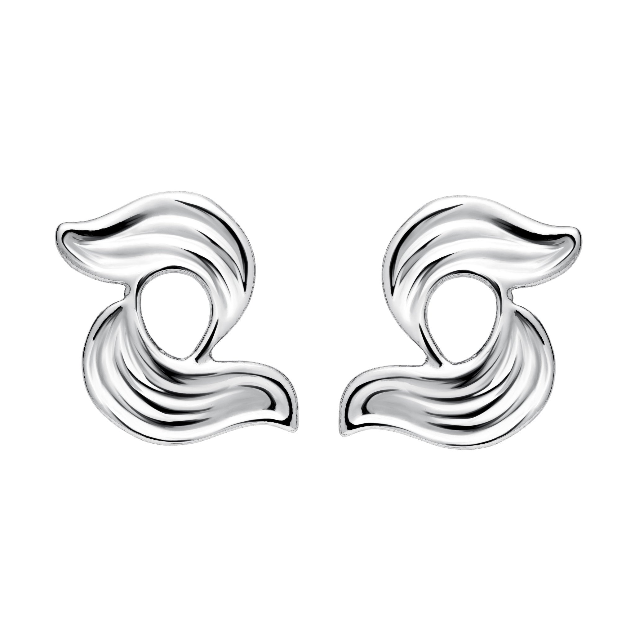  - kolczyki Pinky Promise Silver - Marai Jewelry