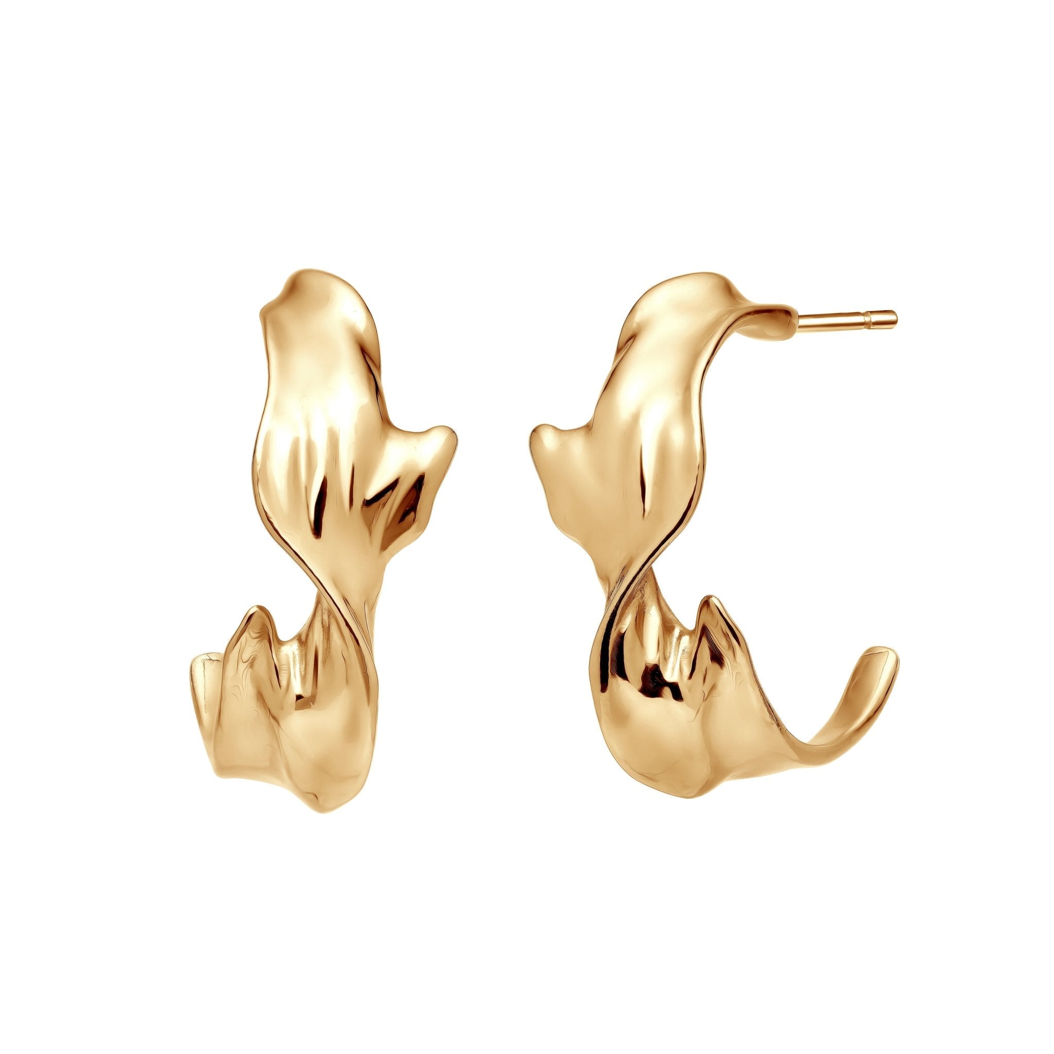  - kolczyki Reckless Gold - Marai Jewelry