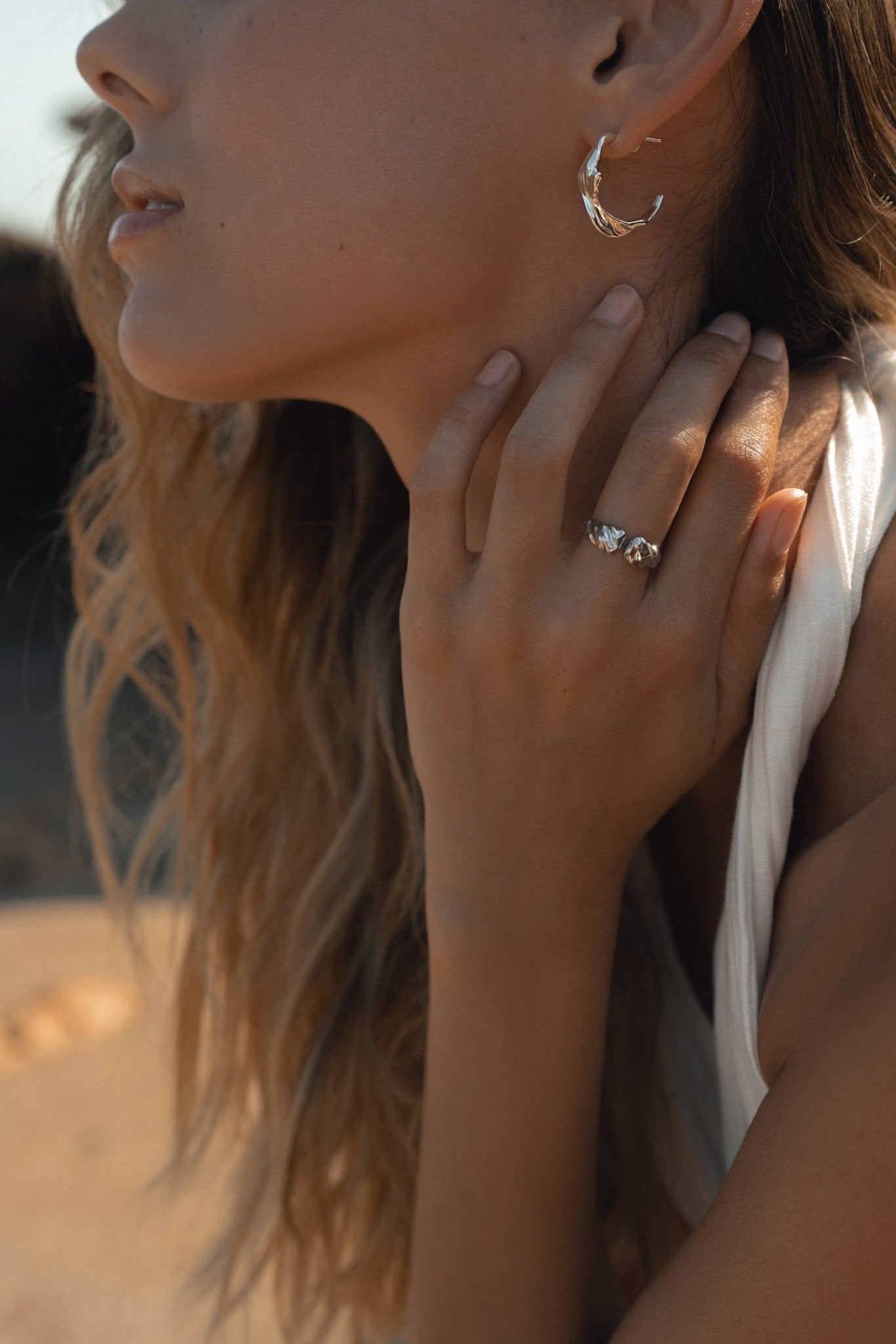  - kolczyki Reckless Silver - Marai Jewelry