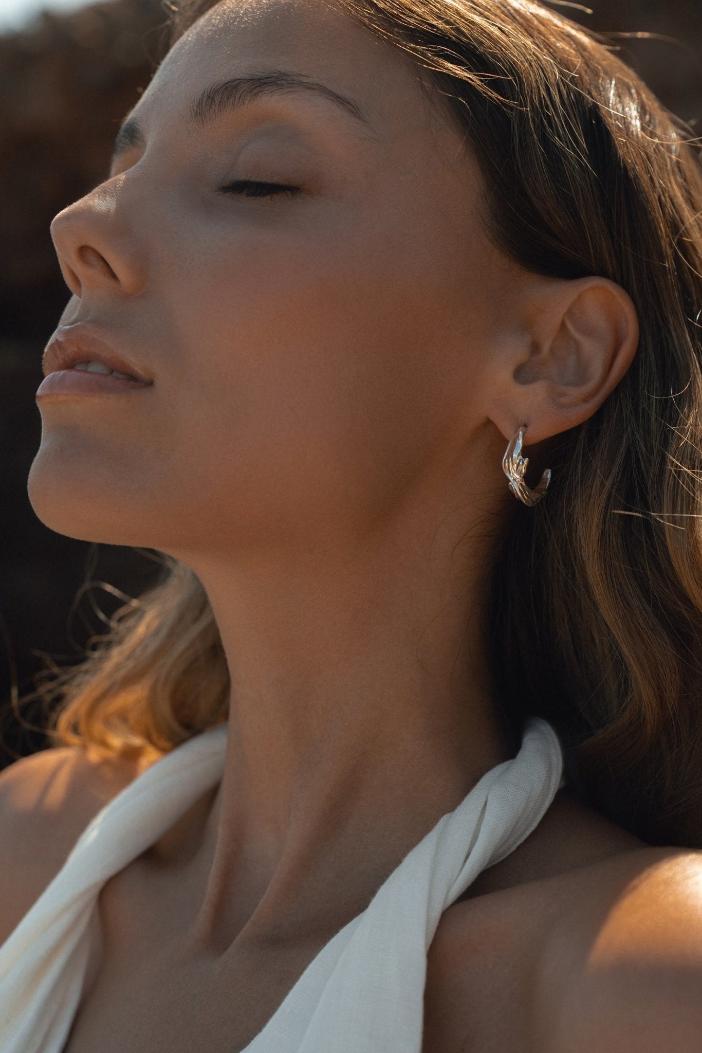  - kolczyki Reckless Silver - Marai Jewelry