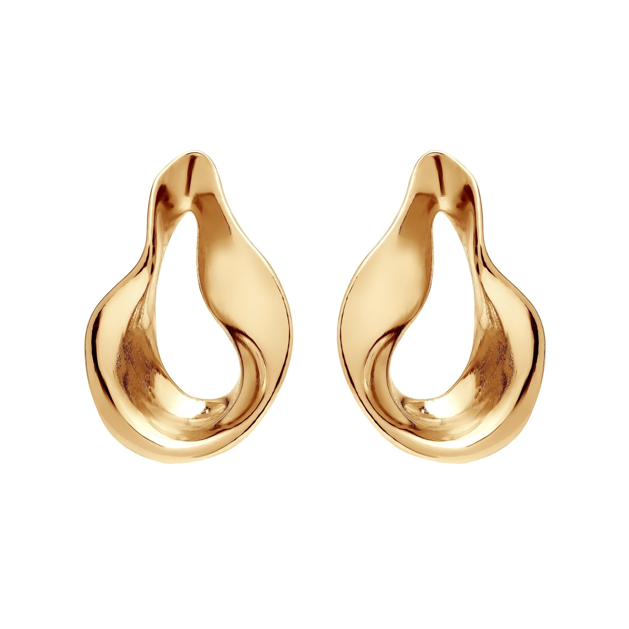  - kolczyki Salty Kisses Gold - Marai Jewelry
