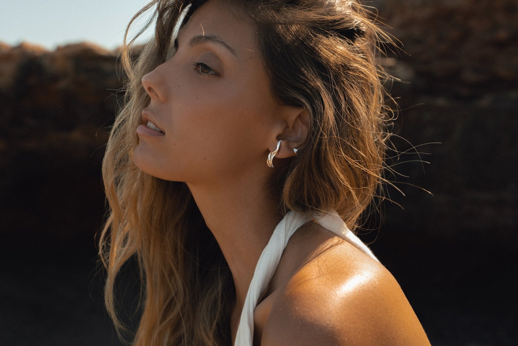  - kolczyki Skin Deep Silver - Marai Jewelry