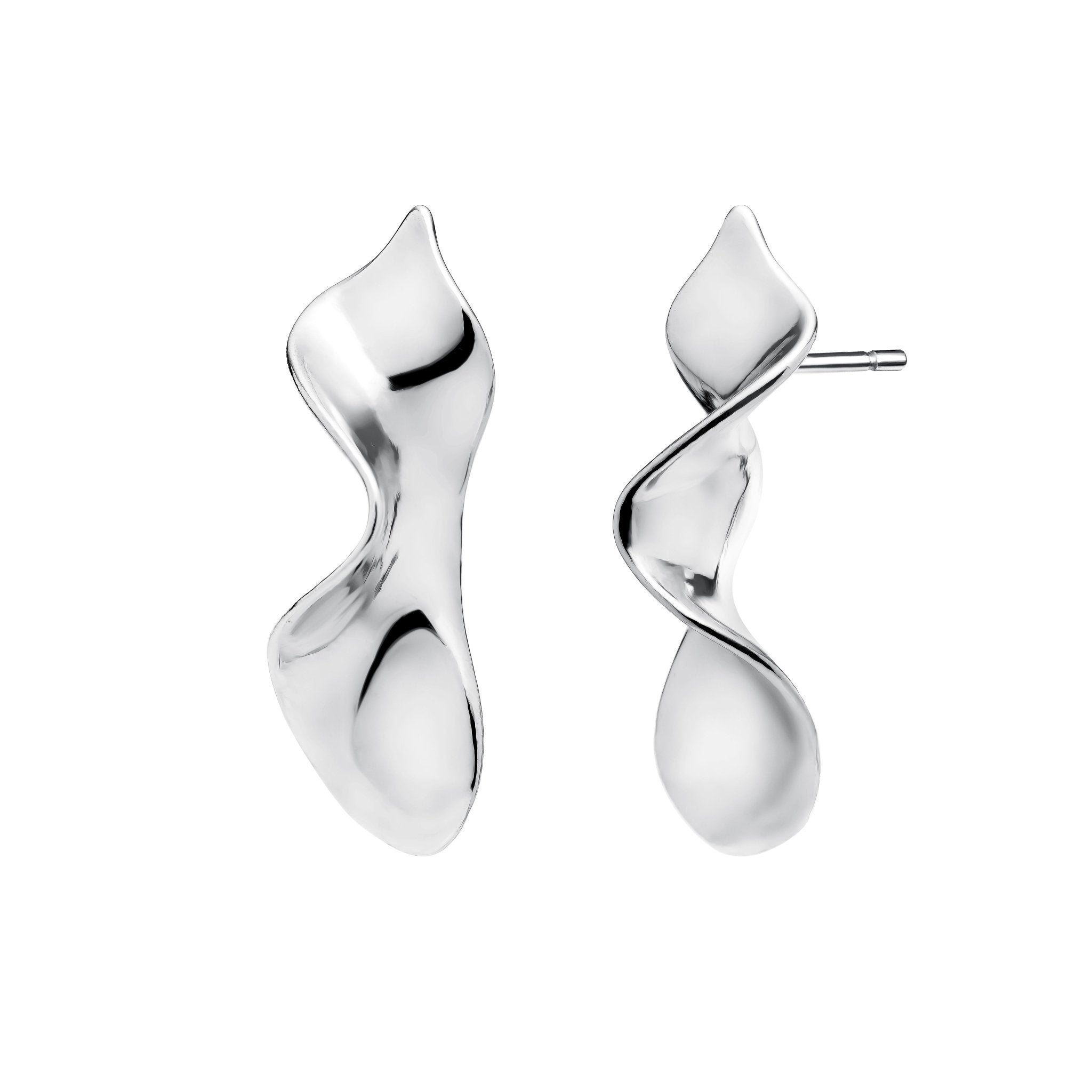  - kolczyki Tan Lines Silver - Marai Jewelry