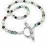 naszyjnik Lust & Trust Silver Agaty i Perły - Marai Jewelry