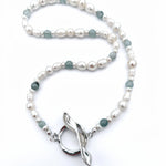 naszyjnik Lust & Trust Silver Perły i Agaty - Marai Jewelry