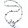 naszyjnik Lust & Trust Silver Perły i Agaty - Marai Jewelry