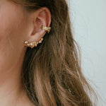  - nausznica ONDA gold - Marai Jewelry