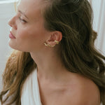  - nausznica ONDA gold - Marai Jewelry