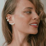  - nausznica ONDA silver - Marai Jewelry