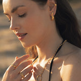  - Nausznica Warm Embrace Gold - Marai Jewelry