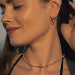  - Nausznica Warm Embrace Gold - Marai Jewelry