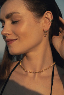  - Nausznica Warm Embrace Gold - Marai Jewelry