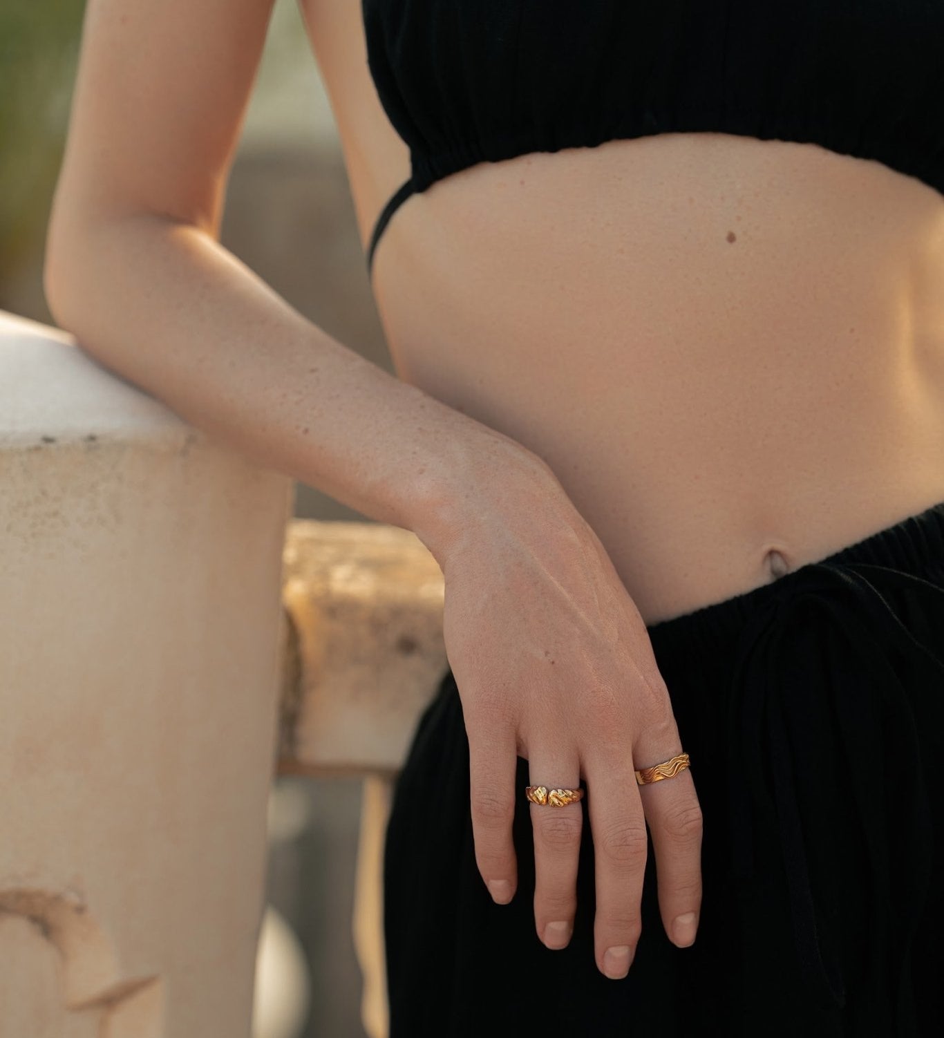  - pierścionek Morning After Gold - Marai Jewelry