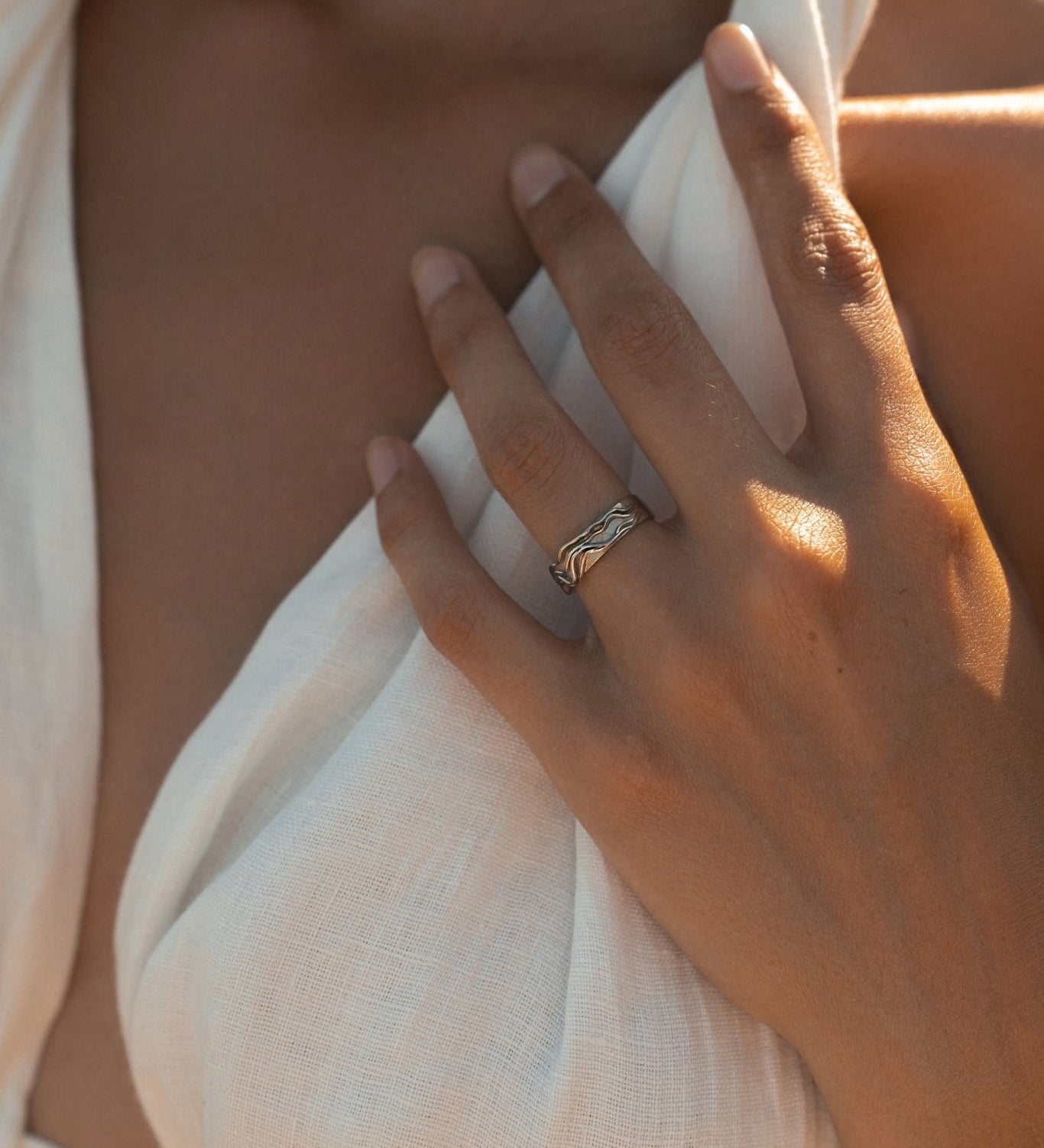  - pierścionek Morning After Silver - Marai Jewelry