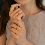  - pierścionek No Apologies Gold - Marai Jewelry